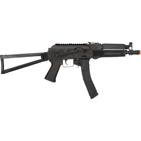 LCT Vityaz Steel PP-19-01 AEG Airsoft Submachine Gun - (Black)