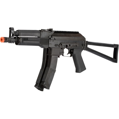 LCT Vityaz Steel PP-19-01 AEG Airsoft Submachine Gun - (Black)