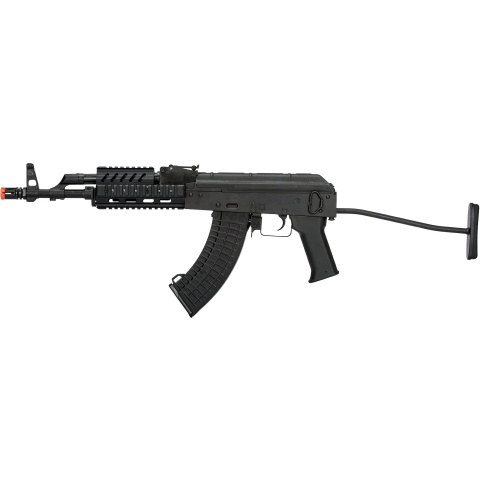 LCT Stamped Steel TX-65 Tactical AK Series AEG Airsoft Rifle - BLACK