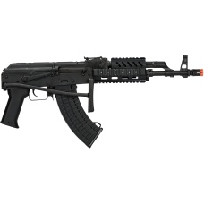 LCT Stamped Steel TX-65 Tactical AK Series AEG Airsoft Rifle - BLACK