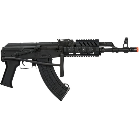 LCT Stamped Steel TX-65 Tactical AK Series AEG Airsoft Rifle - BLACK