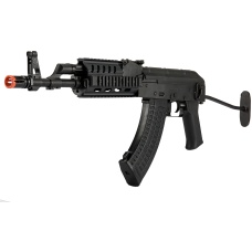 LCT Stamped Steel TX-65 Tactical AK Series AEG Airsoft Rifle - BLACK