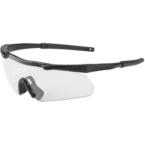 EARMOR Tactical Hardcore Shooting Glasses - CLEAR