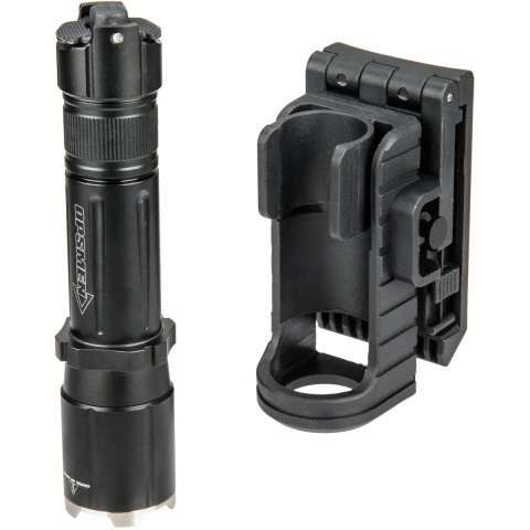 Opsmen Adjustable Tactical Flashlight Speed Holster - BLACK