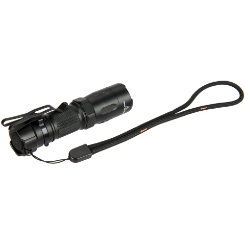 OPSMEN Tactical 800-Lumen Strobe Flashlight - BLACK