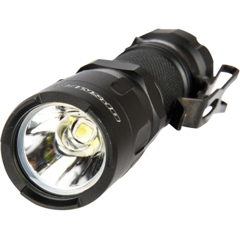 OPSMEN Tactical 800-Lumen Strobe Flashlight - BLACK