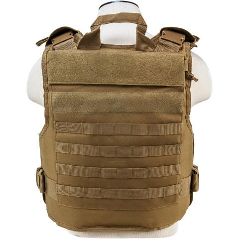 NcStar Tactical Airsoft MOLLE Tactical Vest - TAN