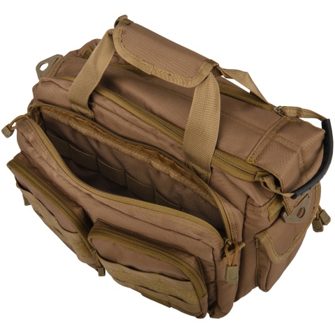 Lancer Tactical 1000D Nylon Small Range MOLLE Bag - KHAKI