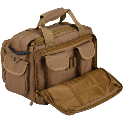Lancer Tactical 1000D Nylon Small Range MOLLE Bag - KHAKI