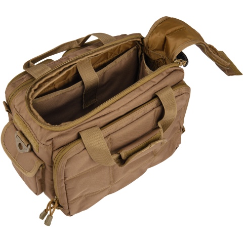 Lancer Tactical 1000D Nylon Small Range MOLLE Bag - KHAKI
