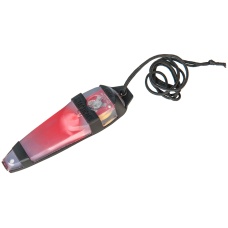 Lancer Tactical Adhesive BLACK Helmet Light Indicator - RED LIGHT