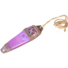 Lancer Tactical Adhesive TAN Helmet Light Indicator - PINK LIGHT