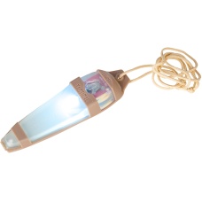 Lancer Tactical Adhesive TAN Helmet Light Indicator - WHITE LIGHT