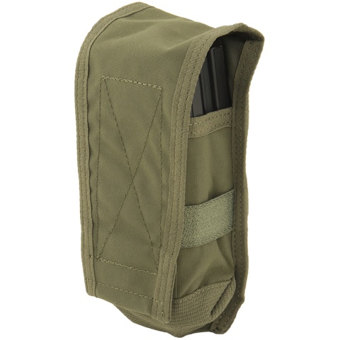 TMC C Double M4 MOLLE Vertical Tactical Pouch - RANGER GREEN