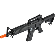 Lancer Tactical M933 Commando Gen 2 Field AEG Airsoft Rifle (Color: Black)