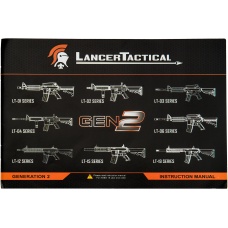 Lancer Tactical Gen 2 LT-03 Carbine Airsoft AEG Rifle (Color: Black)