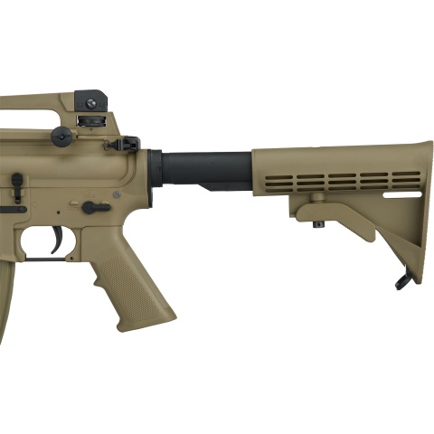 Lancer Tactical M933 Commando Field AEG Airsoft AEG Rifle (Color: Tan)
