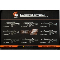 Lancer Tactical Gen. 2 M4 RIS LT-04B Airsoft Gun AEG Rifle - BLACK