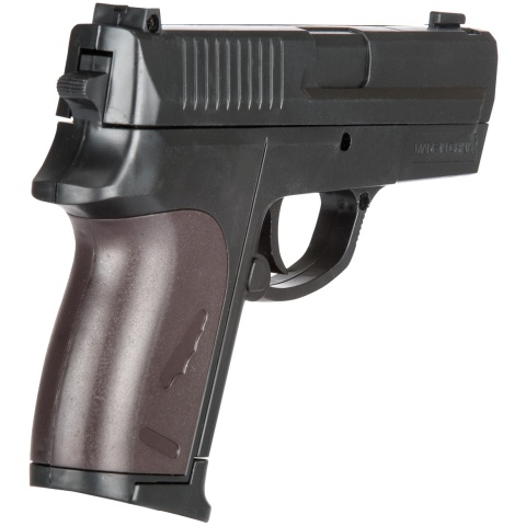 UK Arms P618BAG Spring-Loaded Airsoft Pistol - BLACK