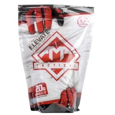 AMP Tactical Spartan 0.20G 6MM 5000 Round BBs - WHITE