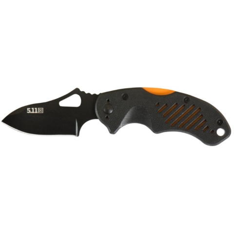 5.11 Tactical DTP AUS8 Skeleton Steel Knife - SCOPE ORANGE
