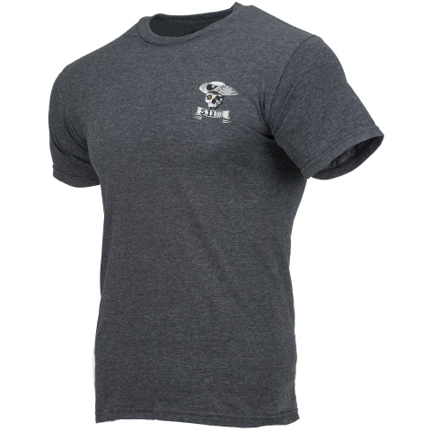 5.11 Tactical Premium Mobility Patriot T-Shirt - CHARCOAL HEATHER