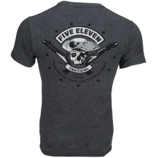 5.11 Tactical Premium Mobility Patriot T-Shirt - CHARCOAL HEATHER