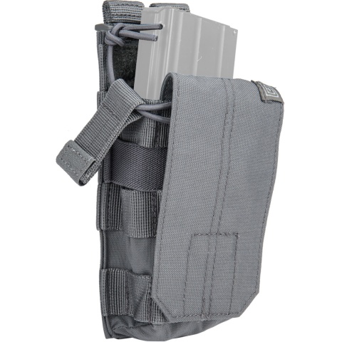 5.11 Tactical Single M4 Bungee Magazine Pouch - STORM