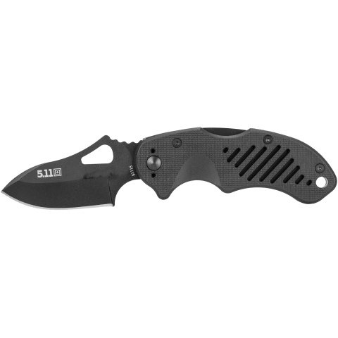 5.11 Tactical DTP AUS8 Skeleton Steel Knife - BLACK
