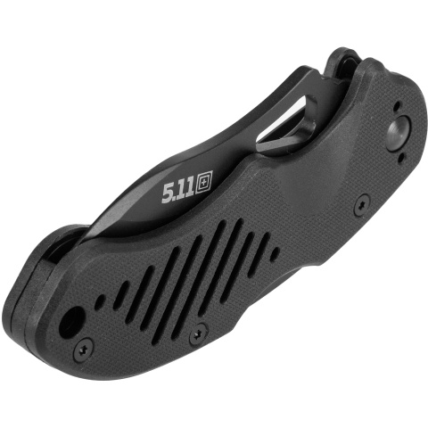 5.11 Tactical DTP AUS8 Skeleton Steel Knife - BLACK
