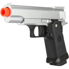 UK Arms G10S Metal Spring Powered Pistol - SILVER