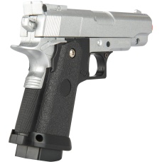 UK Arms G10S Metal Spring Powered Pistol - SILVER