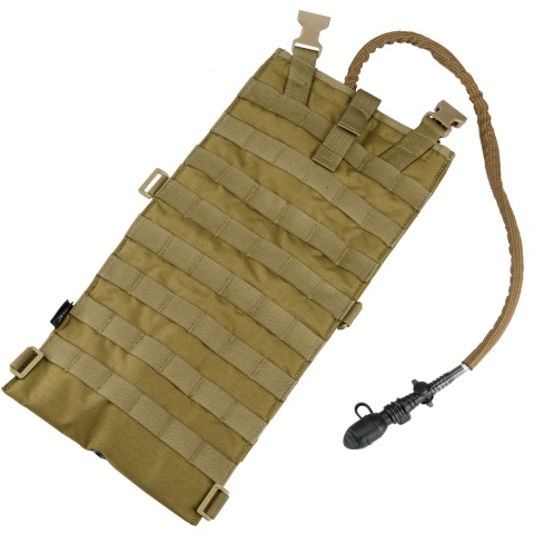 AMA Tactical Airsoft EG Style 2 Liter MOLLE Hydration Pouch - TAN