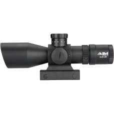 Aim Sports Titan Dual 3-9X40mm Rifle Scope with Mil-Dot Reticle (Color: Black)