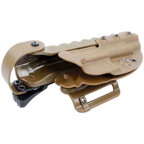 AMA Airsoft Tactical Hardshell Pistol Holster for SIG P226 Pistols - DARK EARTH