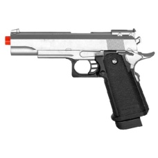 UK Arms G6S Metal Shell Spring Airsoft Pistol - SILVER
