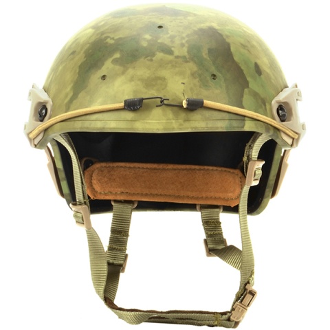 AMA Tactical Airsoft AF Helmet w/ Adapter Rails - ATFG