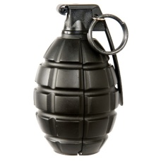 Atlas Custom Works Airsoft Gas Propelled Pineapple Hand Grenade - BLACK
