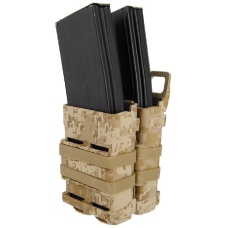 AMA Airsoft Double M4/M16 Magazine Pouch - DESERT DIGITAL