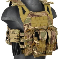 AMA Airsoft Double M4/M16 Magazine Pouch - DESERT DIGITAL