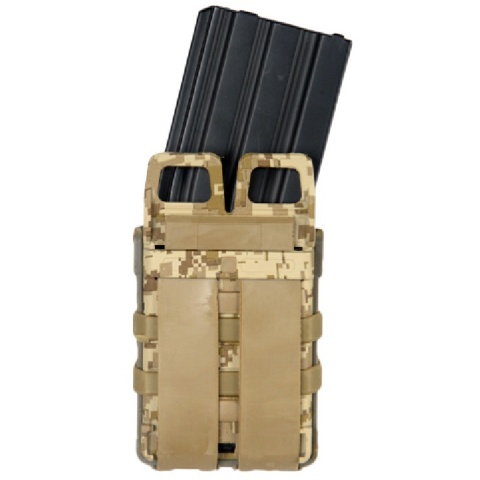 AMA Airsoft Double M4/M16 Magazine Pouch - DESERT DIGITAL
