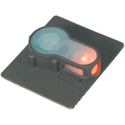 AMA S-Lite Orange LED Hook Base Strobe Light - FOLIAGE GREEN