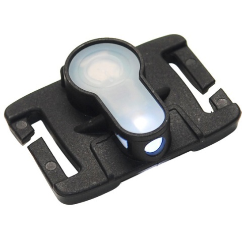 AMA Airsoft Tactical MOLLE System Strobe light - WHITE/BLACK