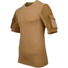 Lancer Tactical Specialist Adhesion Arms T-Shirt - COYOTE BROWN