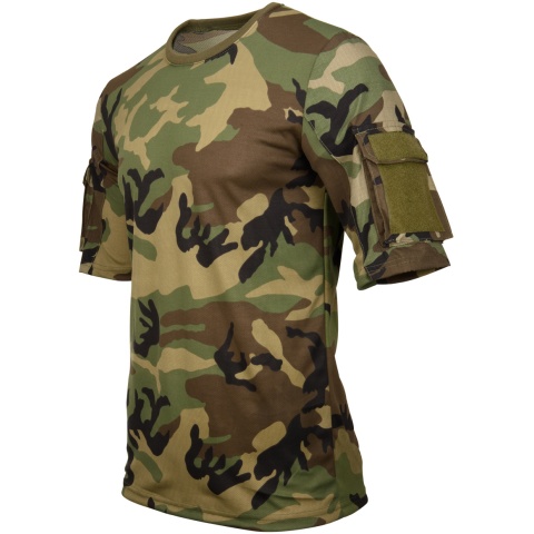 Lancer Tactical Specialist Adhesion Arms T-Shirt - WOODLAND