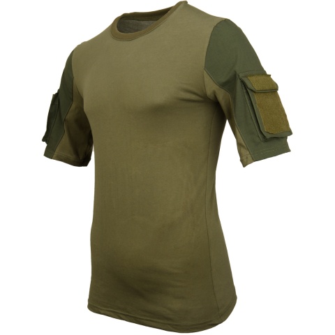 Lancer Tactical Specialist Adhesion Arms T-Shirt - GREEN