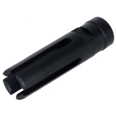 JG Airsoft Tactical Metal Flash Hider for J36K - BLACK