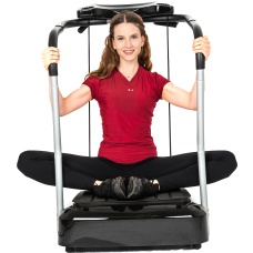 AuWit 500W Digital Motor Balance Fitness Platform Machine - BLACK