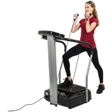 AuWit 500W Digital Motor Balance Fitness Platform Machine - BLACK