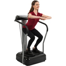 AuWit 500W Digital Motor Balance Fitness Platform Machine - BLACK